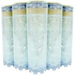 Toodo - lot de 5 cartouches polyphosphate 9 pouces 3 / 4 - cartouches anti calcaire anti tartre protge ...