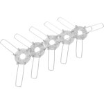 Lot de 5 clips � ressort m�talliques pour abat - jour support de lampe adaptable pour spots encastr�s ...