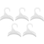 Lot de 5 crochets de suspension pour porte de sac � main, sac, sac � dos, ceinture, blanc
