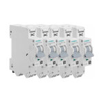 Siemens - lot de 5 disjoncteurs auto p + n 10a