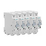 Siemens - lot de 5 disjoncteurs auto p + n 16a