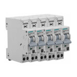 Siemens - lot de 5 disjoncteurs auto p + n 32a
