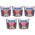 Semin - lot de 5 enduits de rebouchage en pâte spécial fissures et trous de vis intérieur / extérieur ... Semin - lot de 5 enduits de rebouchage en pâte spécial fissures et trous de vis intérieur / extérieur ...