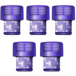 Lot de 5 filtres v10 pour aspirateur dyson, lot de 5 filtres de rechange pour aspirateur dyson v10, v10 ...