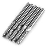 Lot de 5 fraises à queue simple 1 / 8, outil de foret en carbure de tungstène pour routeur cnc, fraises ... Lot de 5 fraises à queue simple 1 / 8, outil de foret en carbure de tungstène pour routeur cnc, fraises ...