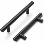 Lot de 5 goldenwarm poign�es meuble noires poign�es de porte cuisine noires poign�es de meuble cuisine ...