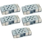 Lot de 5 kits trappe magn�tique pour acc�s baignoire semin s'adapte � toute dimension de carrelage - ...