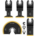 Lot de 5 lames d'outils oscillants, lames de scie, coupe rapide pour le bois, le métal, les clous et ... Lot de 5 lames d'outils oscillants, lames de scie, coupe rapide pour le bois, le métal, les clous et ...