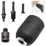 Lot de 5 mandrin perceuse pour mandrin sans cl, tariere sds, adaptateur de visseuse  percussion, pour ...