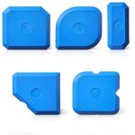 Lot de 5 outils de remplissage de joints en silicone bleu pour joints de cuisine et de salle de bain ...