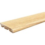 Lot de 5 plinthes cache - fils plaqu�es ch�ne verni mdf, l. 2, 23 m x l. 7, 8 cm x ep. 12 mm