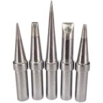 Lot de 5 pointes de fer � souder de rechange pratiques sans plomb eta etb etd ets ett pour weller wesd51 ...