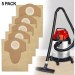 Lot de 5 sacs anti - salet� de 20 l (convient aux aspirateurs humides / secs pour aspirateurs bt - vc ...