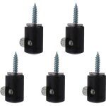 Lot de 5 serre - c�bles de plafond pour luminaires suspendus, crochets en m�tal robuste, accessoires ...