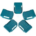 Lot de 5 supports de batterie pour batterie makita 18 v, �galement pour support de batterie bosch 18 ...