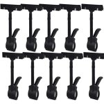 Lot de 5 supports rotatifs en plastique pour panneau de marchandise - support d'affichage de prix - clip ...