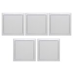 Lot de 5 trappes de visite métallique laquée blanche semin 300 mm x 300 mm - ouverture poussez / lâchez ... Lot de 5 trappes de visite métallique laquée blanche semin 300 mm x 300 mm - ouverture poussez / lâchez ...