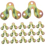 Lot de 50 attaches m�talliques pour cadre photo fixations s�curis�es pour miroirs et photos ? plaque ...