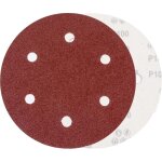 Lot de 50 disques abrasifs de 225 mm, grain p150, 6 trous, auto - agrippant, pour ponceuse girafe et ...