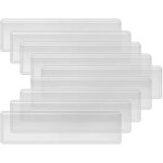 Lot de 50 porte - cartes auto - adhsifs, pochettes adhsives pour cartes, porte - tiquettes