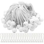 Lot de 50 tendeur elastique cordons lastiques avec boules sandow elastique boules elastiques pour chapiteaux, ...