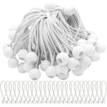 Lot de 50 tendeur elastique cordons �lastiques avec boules sandow elastique boules elastiques pour chapiteaux, ...