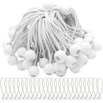 Lot de 50 tendeur elastique cordons �lastiques avec boules sandow elastique boules elastiques pour chapiteaux, ...