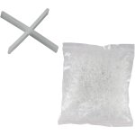 Lot de 500 croisillons en croix pour joints de carrelage et faïence - 3 Lot de 500 croisillons en croix pour joints de carrelage et faïence - 3