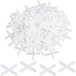 Lot de 500 pi�ces entretoises de carrelage, 3mm blanc croisillons, croisillon carrelage autonivelant, ...