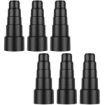 Lot de 6 adaptateur tuyau aspirateur universel 23 / 30 / 34 / 42 / 50mm adaptateur de tuyau d'aspirateur ...