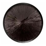 Lot de 6 assiettes � dessert  astra  21cm noir