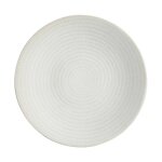 Lot de 6 assiettes plates  rice  27cm blanc