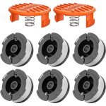 Lot de 6 bobines de rechange af100, compatibles avec le cordon d'alimentation du coupe - bordures black ...