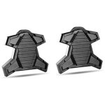 Lot de 6 but�es de porte adh�sives en bois pour sol et parquet arr�t de porte stop porte butoir de porte ...