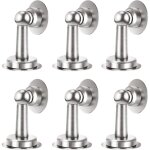 Lot de 6 but�e de porte magn�tique en acier inoxydable soft - catch, arr�ts des portes, fixation au sol ...