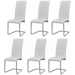 Décoshop26 - lot de 6 chaises de salle à manger cuisine cantilever design classique et moderne synthétique ... Décoshop26 - lot de 6 chaises de salle à manger cuisine cantilever design classique et moderne synthétique ...