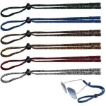 Lot de 6 cordons de lunettes de soleil, sangles de lunettes, cordon de lunettes de soleil, cha�ne de ...