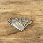 Lot de 6 cuill�res � hu�tres