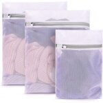 Lot de 6 filets � linge - sac � linge avec fermeture �clair - sac pour soutien - gorge, voyage, chaussures, ...