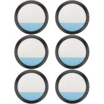 Lot de 6 filtres lavables pour aspirateur sans fil ryobi pcl720, pblsv716, pblsv717