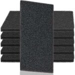 Lot de 6 filtres pour sche - linge compatibles avec bauknecht privileg whirlpool hx 481010354757, 225 ...