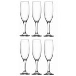 Lot de 6 fl�tes � champagne empire lav 220 ml