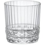 Lot 6 gobelets bas 38 cl - america's 20 - bormioli