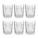 Lot de 6 gobelets bas  ayla  35cl transparent