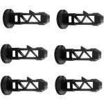 Lot de 6 goupilles de charnire pour couvercles de poubelles, compatibles avec les poubelles domestiques ...