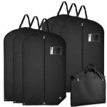 Lot de 6 housses pour v�tements � suspendre, premium pliable avec fen�tre transparente - 60 x 100 cm ...