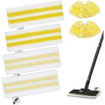 Lot de 6 pour k�rcher easyfix bonnettes nettoyeurs vapeur recharge kit, pour k�rcher easyfix sc 1, sc ...