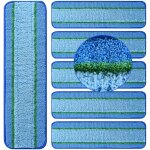 Lot de 6 lingettes de nettoyage en profondeur compatibles avec la gamme de balais bona, lingettes en ...