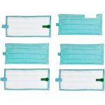 Lot de 6 lingettes de rechange lavables for aspirateur vapeur vorwerk et kobold sp600