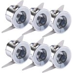 Ymyny - lot de 6 mini spots led 3w encastrables pour placoplâtre avec transformateur séparé Éclairage ... Ymyny - lot de 6 mini spots led 3w encastrables pour placoplâtre avec transformateur séparé Éclairage ...